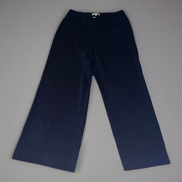 Ann Mashburn (8) Pants Navy Blue Formal Pockets Business...